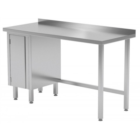 Stół przyścienny szafka po lewej stronie 1100x600x850 Stół przyścienny szafka po lewej stronie 1100x600x850