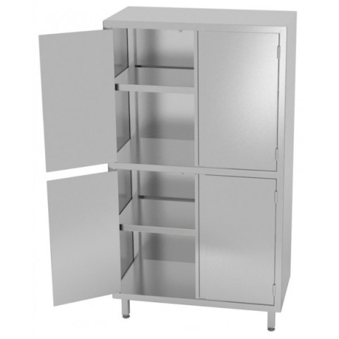 Szafa magazynowa dzielona, drzwi na zawiasach 1000x700x2000mm Szafa magazynowa dzielona, drzwi na zawiasach 1000x700x2000mm